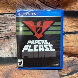 Papers, Please Limited Run Games #224 PS Vita Video Game Simulation